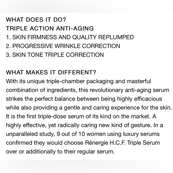 Lancome renergie triple serum - Picture 9 of 14